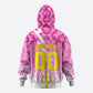 Personalized Barbados Tridents Cricket Hoodie Trident Graphic Splash Pattern Caribbean Sport