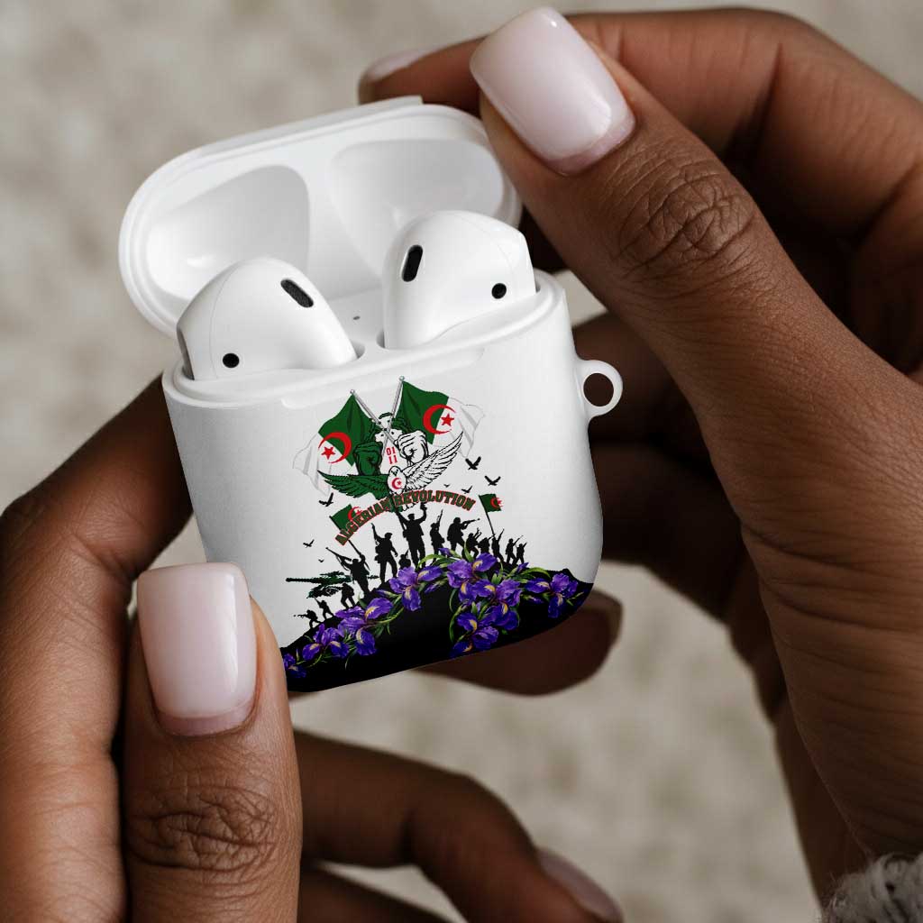 Algeria Revolution Day AirPods Case Algerian Flag Patriot - Glorious Martyrs