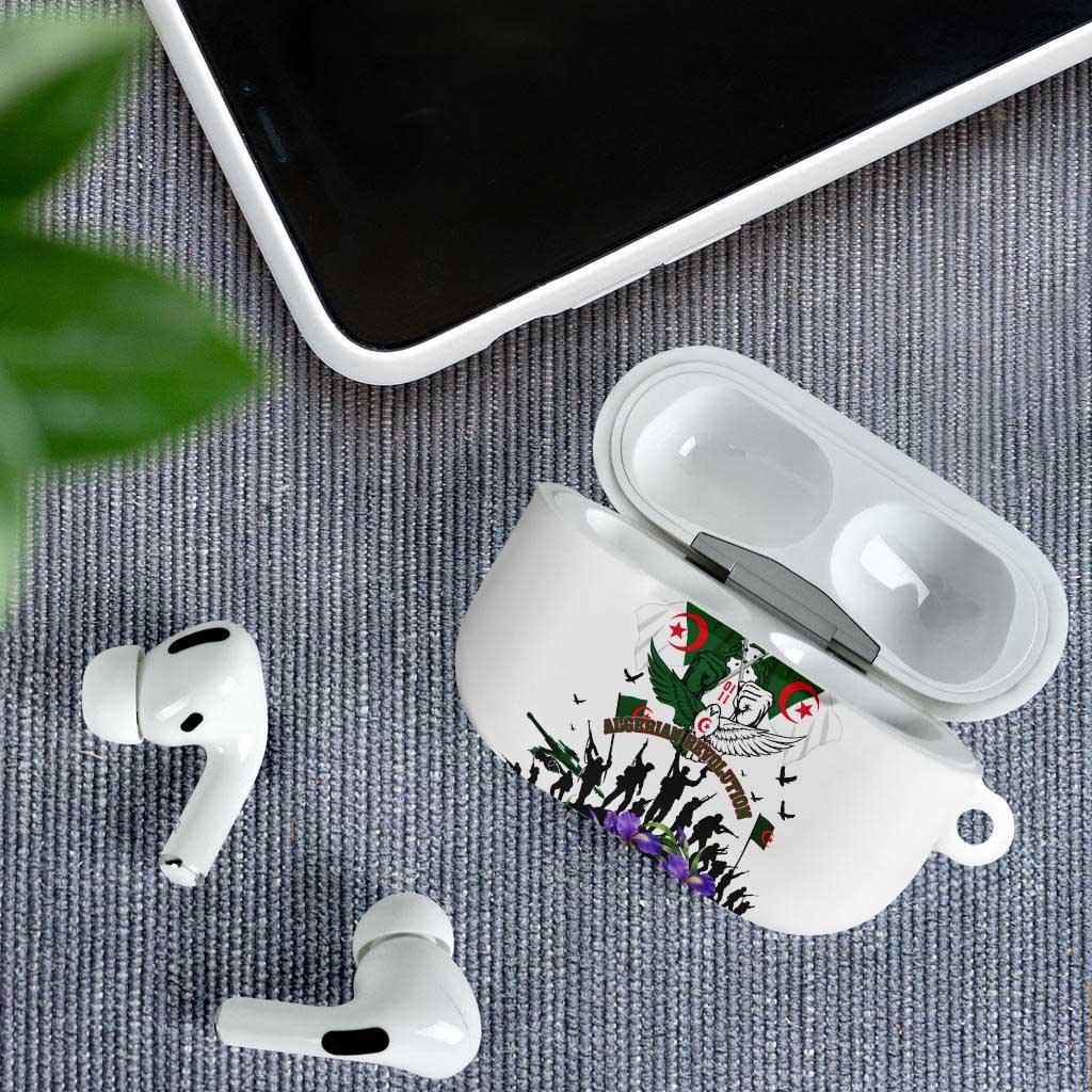 Algeria Revolution Day AirPods Case Algerian Flag Patriot - Glorious Martyrs