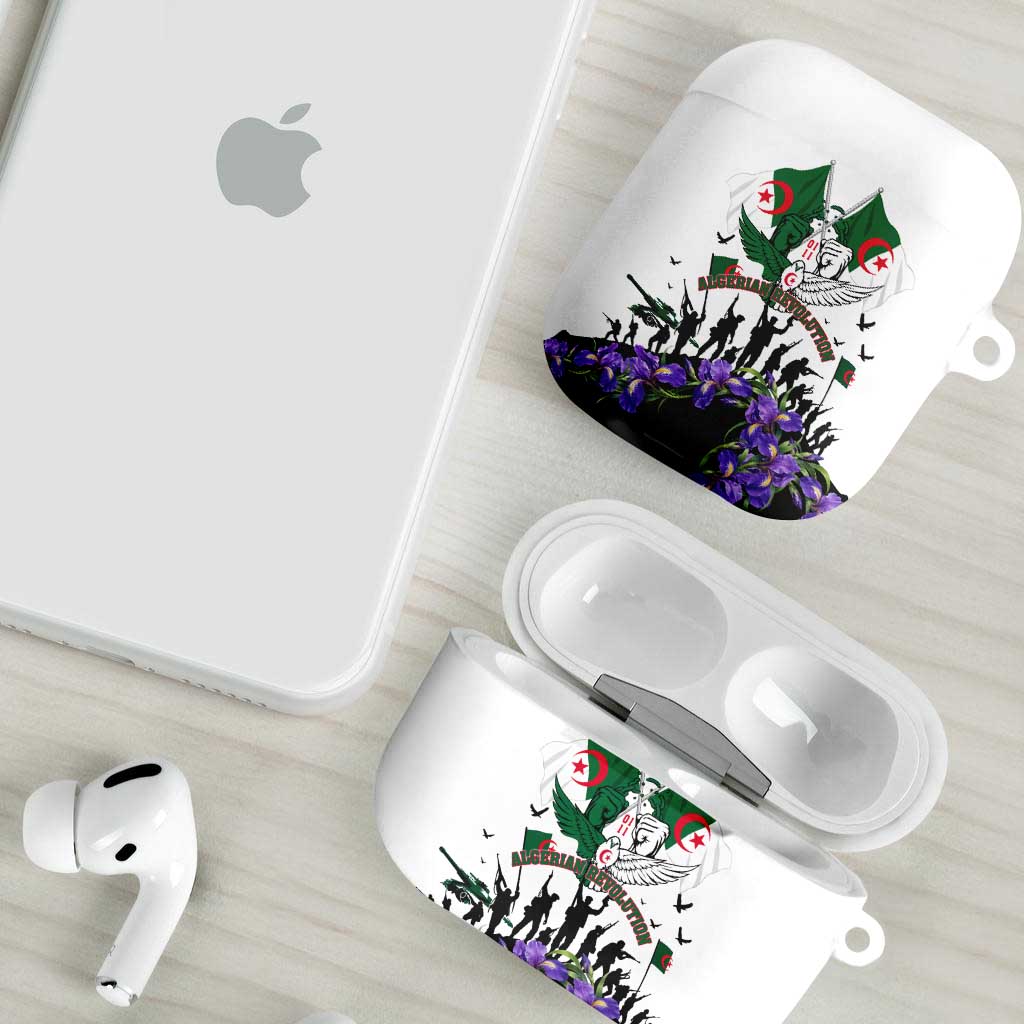 Algeria Revolution Day AirPods Case Algerian Flag Patriot - Glorious Martyrs