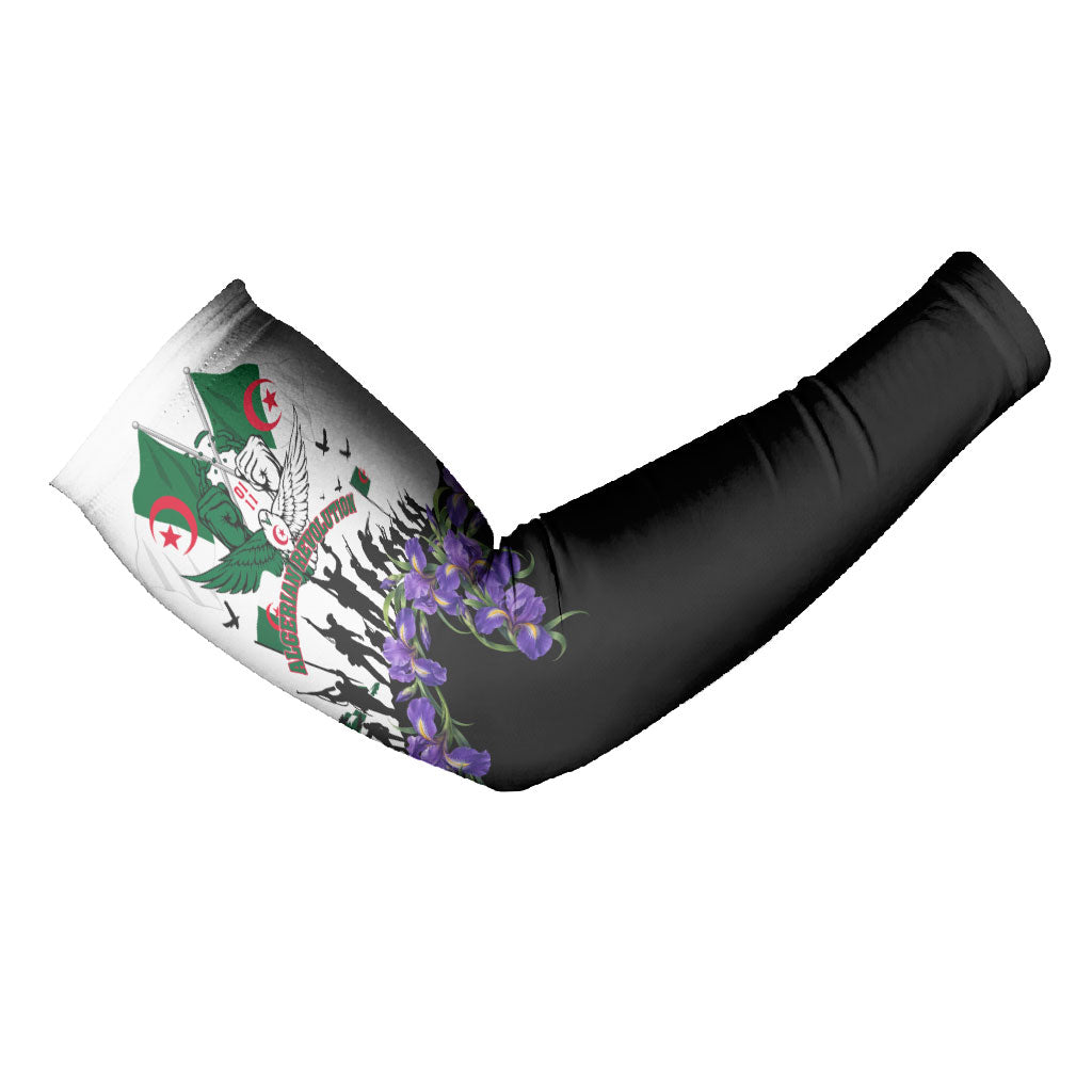Algeria Revolution Day Arm Sleeves Algerian Flag Patriot - Glorious Martyrs