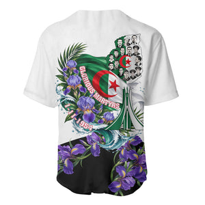 Algeria Revolution Day Baseball Jersey Algerian Flag Patriot - Glorious Martyrs
