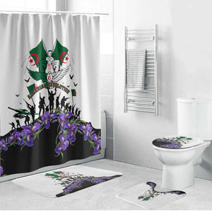 Algeria Revolution Day Bathroom Set Algerian Flag Patriot - Glorious Martyrs