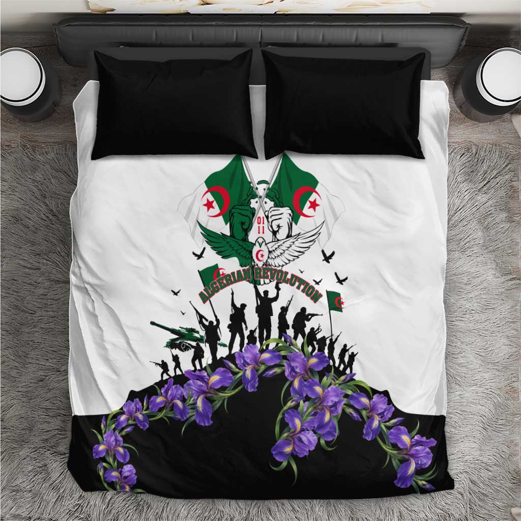 Algeria Revolution Day Bedding Set Algerian Flag Patriot - Glorious Martyrs