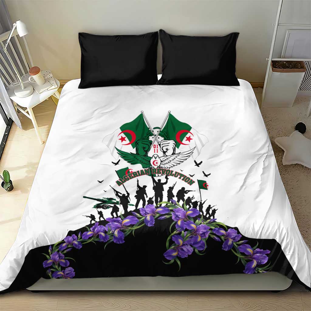 Algeria Revolution Day Bedding Set Algerian Flag Patriot - Glorious Martyrs