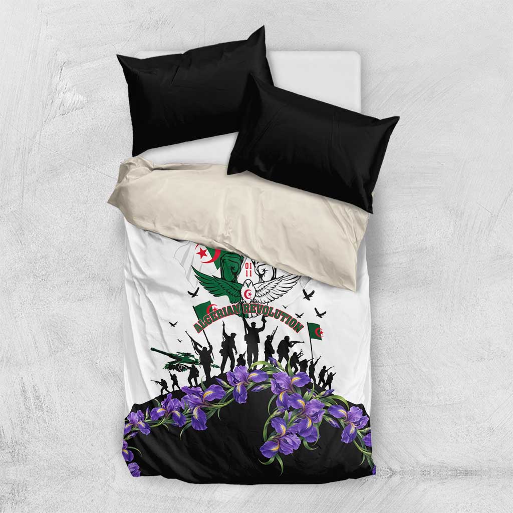 Algeria Revolution Day Bedding Set Algerian Flag Patriot - Glorious Martyrs