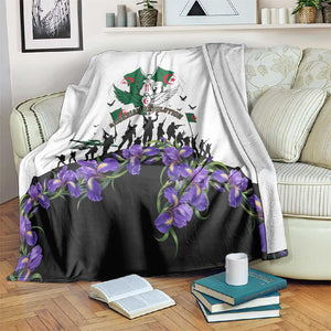 Algeria Revolution Day Blanket Algerian Flag Patriot - Glorious Martyrs
