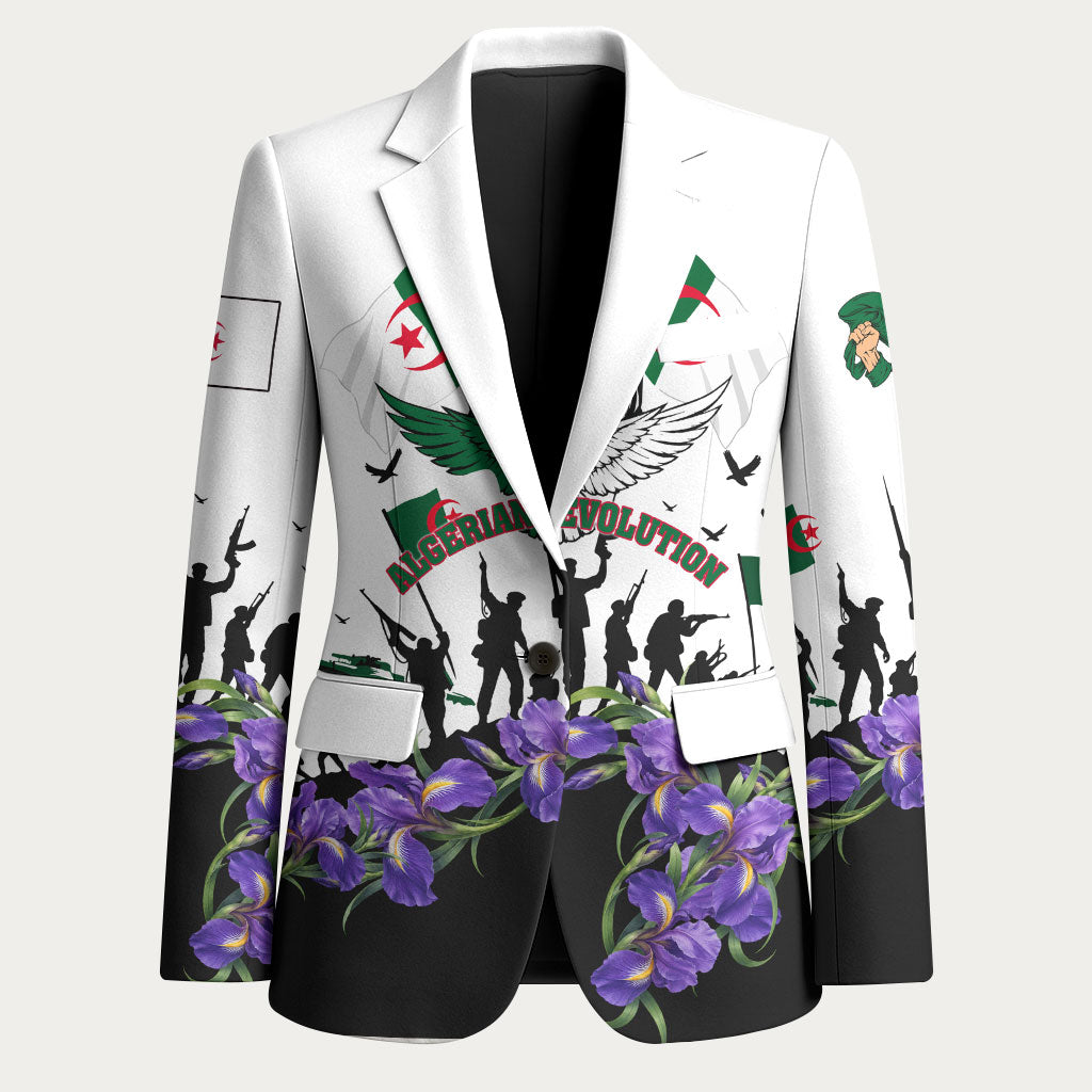 Algeria Revolution Day Blazer Algerian Flag Patriot - Glorious Martyrs