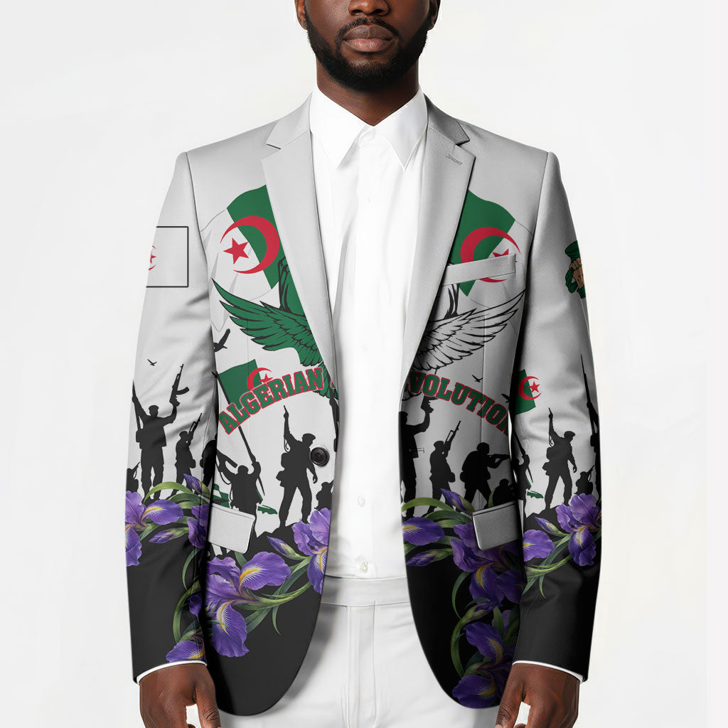 Algeria Revolution Day Blazer Algerian Flag Patriot - Glorious Martyrs