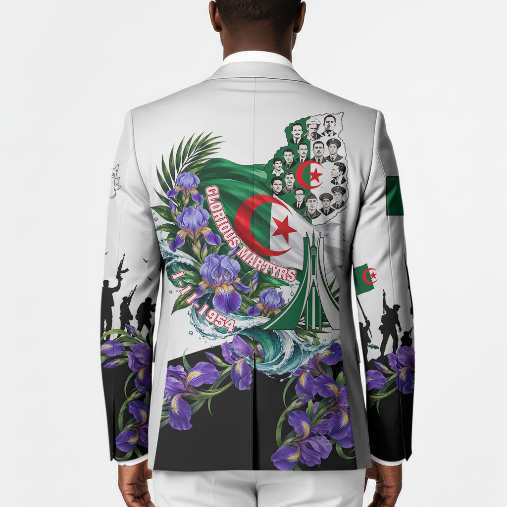 Algeria Revolution Day Blazer Algerian Flag Patriot - Glorious Martyrs
