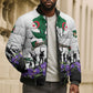 Algeria Revolution Day Bomber Puffer Jacket Algerian Flag Patriot - Glorious Martyrs
