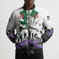 Algeria Revolution Day Bomber Puffer Jacket Algerian Flag Patriot - Glorious Martyrs