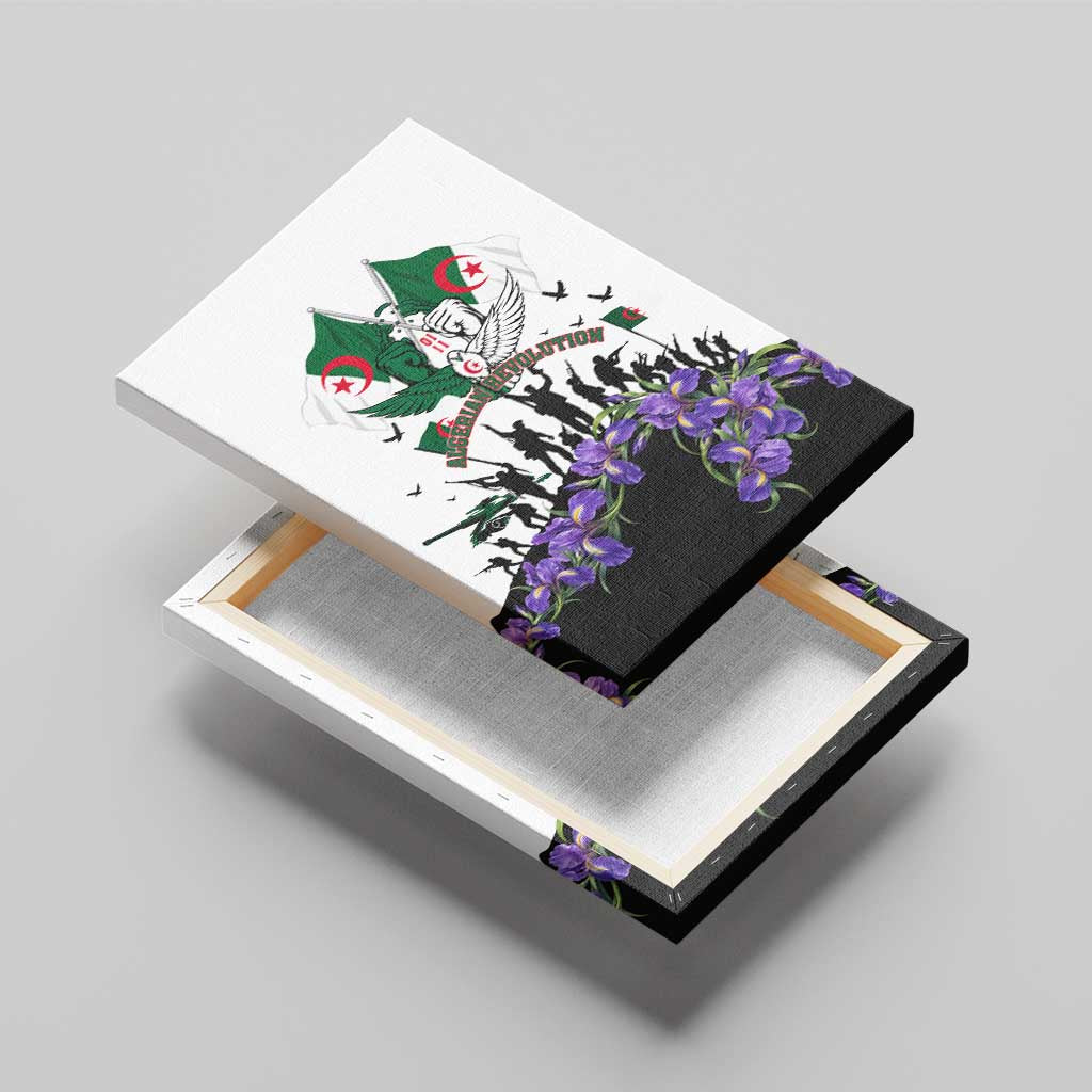 Algeria Revolution Day Canvas Wall Art Algerian Flag Patriot - Glorious Martyrs