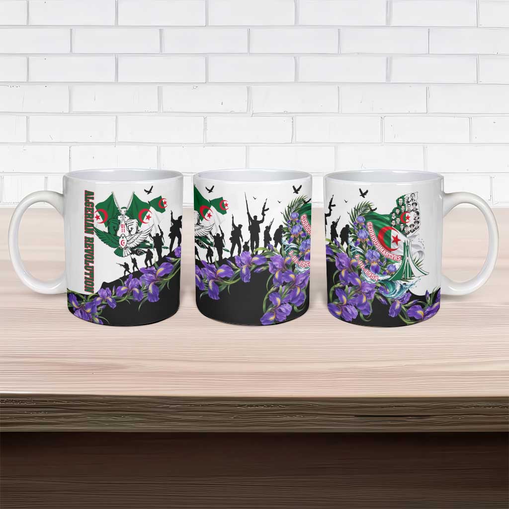 Algeria Revolution Day Ceramic Mug Algerian Flag Patriot - Glorious Martyrs