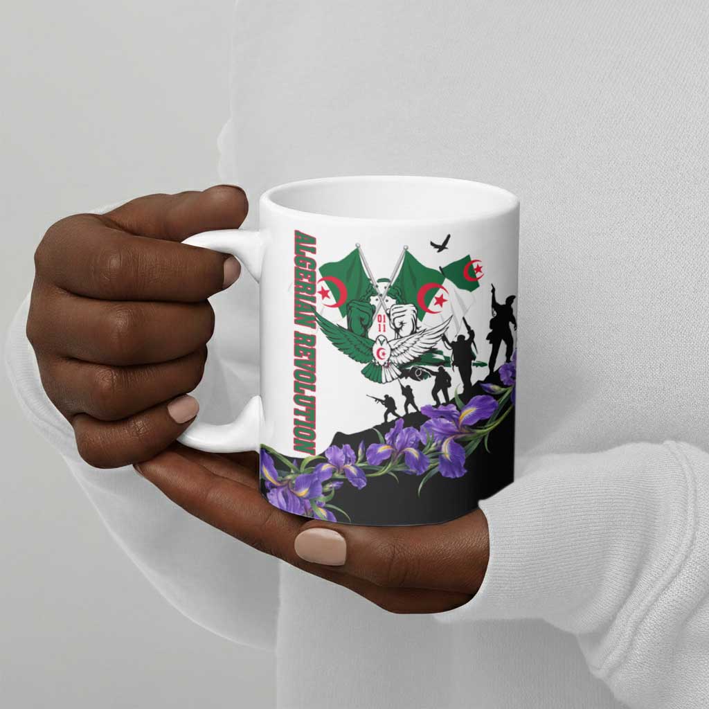 Algeria Revolution Day Ceramic Mug Algerian Flag Patriot - Glorious Martyrs