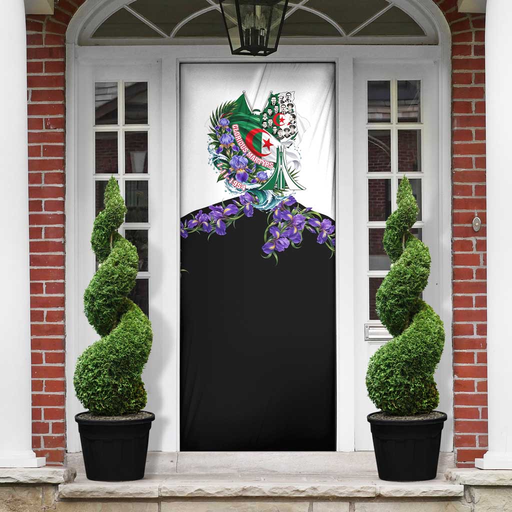 Algeria Revolution Day Door Cover Algerian Flag Patriot - Glorious Martyrs
