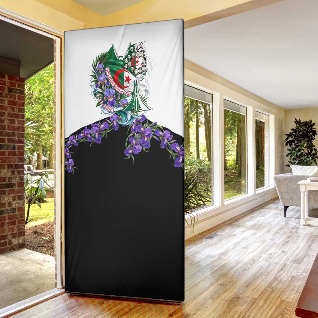 Algeria Revolution Day Door Cover Algerian Flag Patriot - Glorious Martyrs