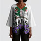 Algeria Revolution Day Kimono Sleeve Blouse Algerian Flag Patriot - Glorious Martyrs