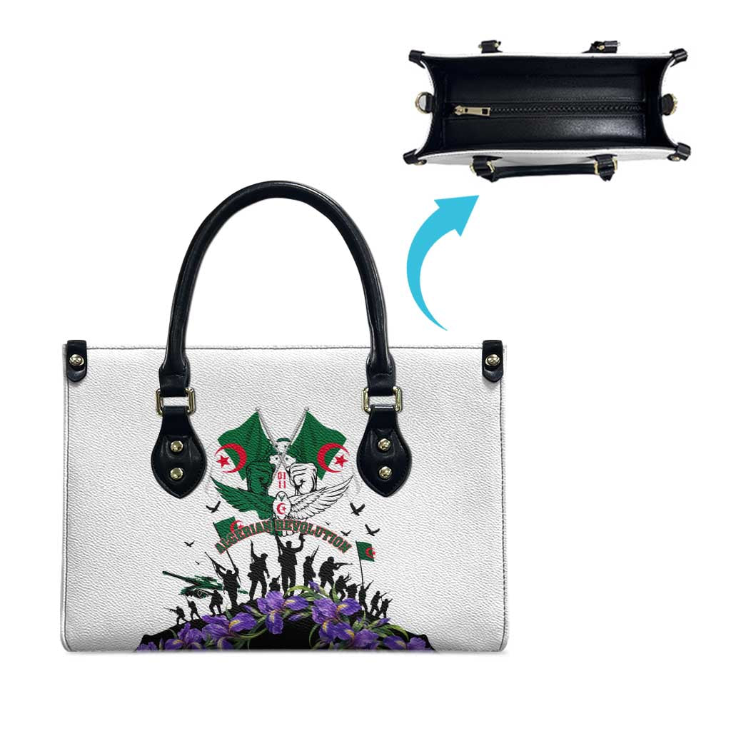 Algeria Revolution Day Leather Bag Algerian Flag Patriot - Glorious Martyrs