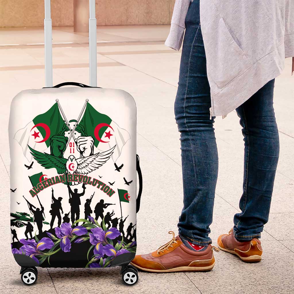 Algeria Revolution Day Luggage Cover Algerian Flag Patriot - Glorious Martyrs