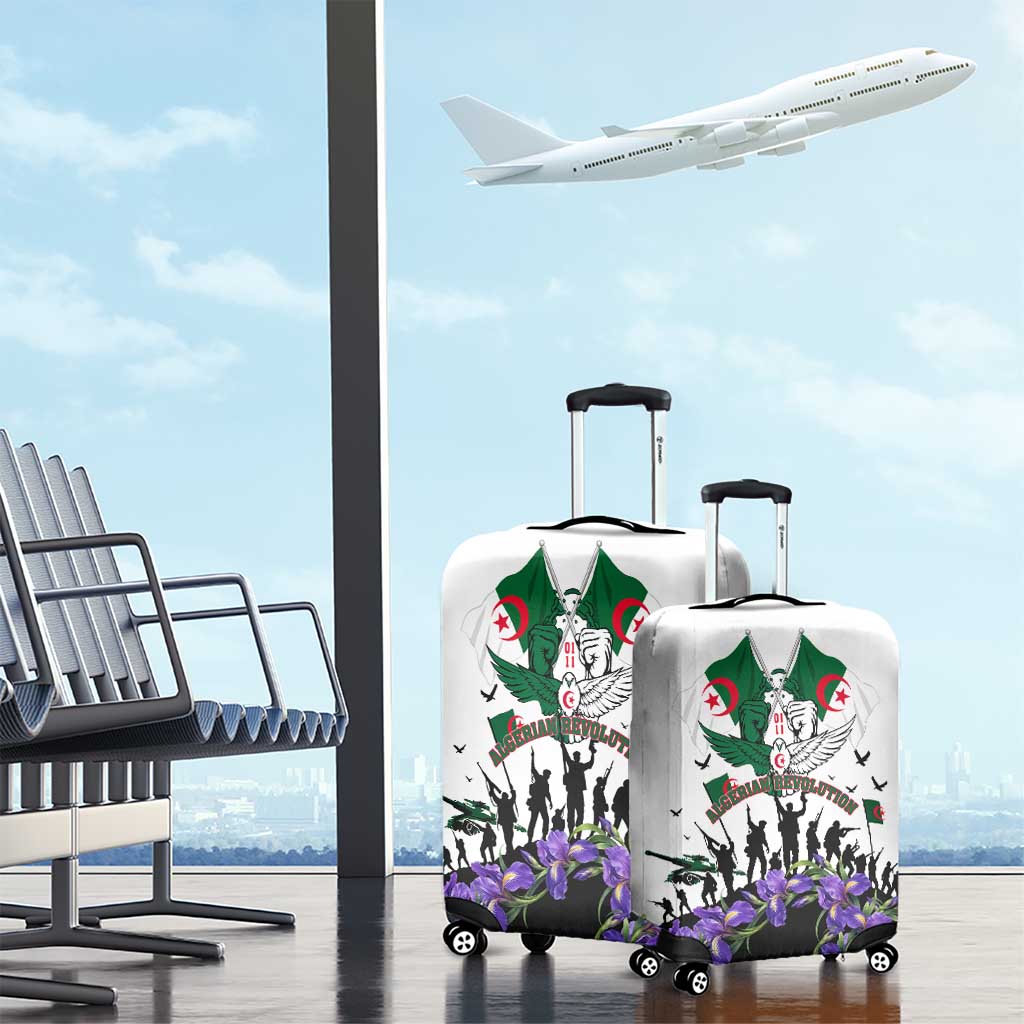 Algeria Revolution Day Luggage Cover Algerian Flag Patriot - Glorious Martyrs