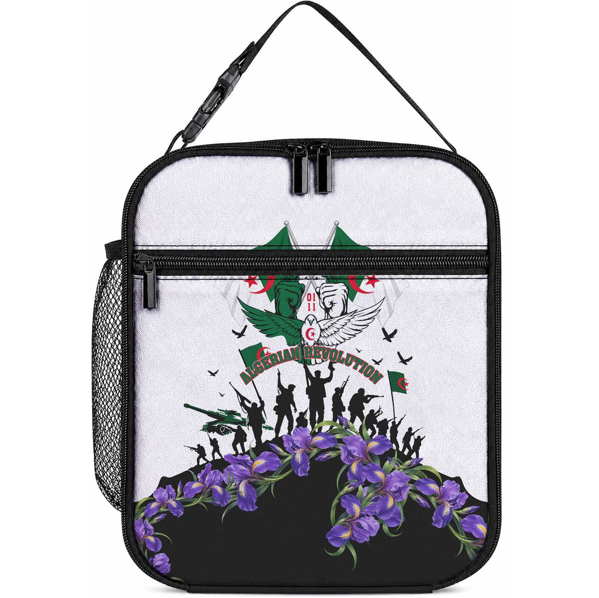 Algeria Revolution Day Lunch Bag Algerian Flag Patriot - Glorious Martyrs