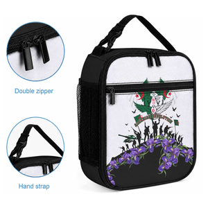 Algeria Revolution Day Lunch Bag Algerian Flag Patriot - Glorious Martyrs