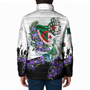 Algeria Revolution Day Padded Jacket Algerian Flag Patriot - Glorious Martyrs