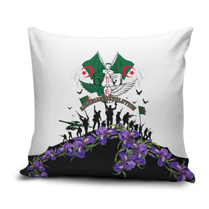 Algeria Revolution Day Pillow Cover Algerian Flag Patriot - Glorious Martyrs