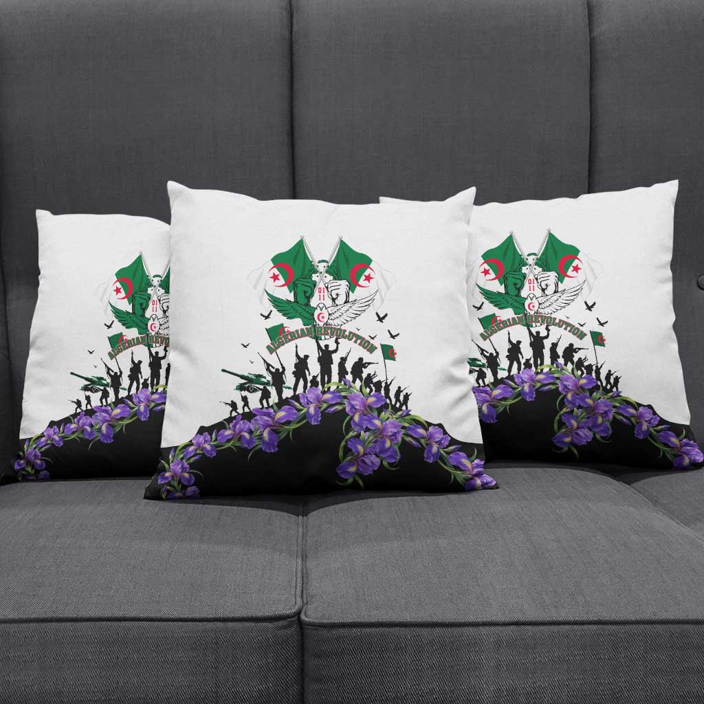 Algeria Revolution Day Pillow Cover Algerian Flag Patriot - Glorious Martyrs