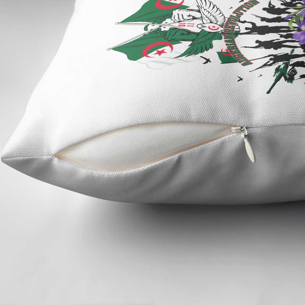 Algeria Revolution Day Pillow Cover Algerian Flag Patriot - Glorious Martyrs