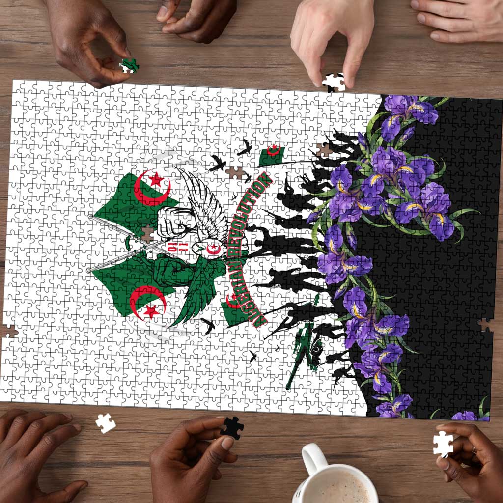 Algeria Revolution Day Puzzle Algerian Flag Patriot - Glorious Martyrs