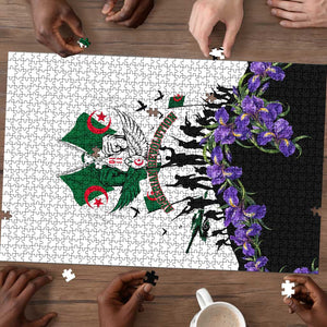 Algeria Revolution Day Puzzle Algerian Flag Patriot - Glorious Martyrs