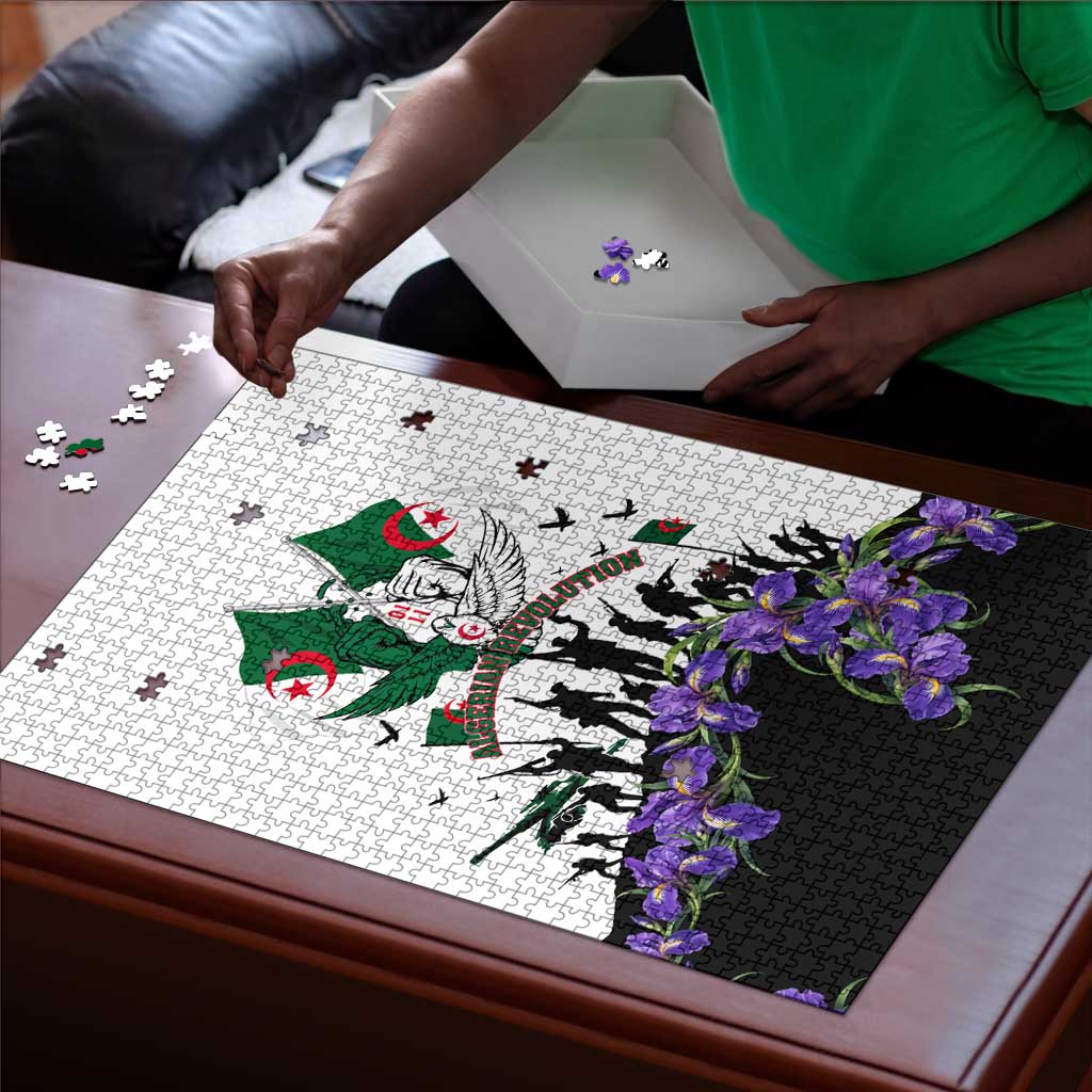Algeria Revolution Day Puzzle Algerian Flag Patriot - Glorious Martyrs