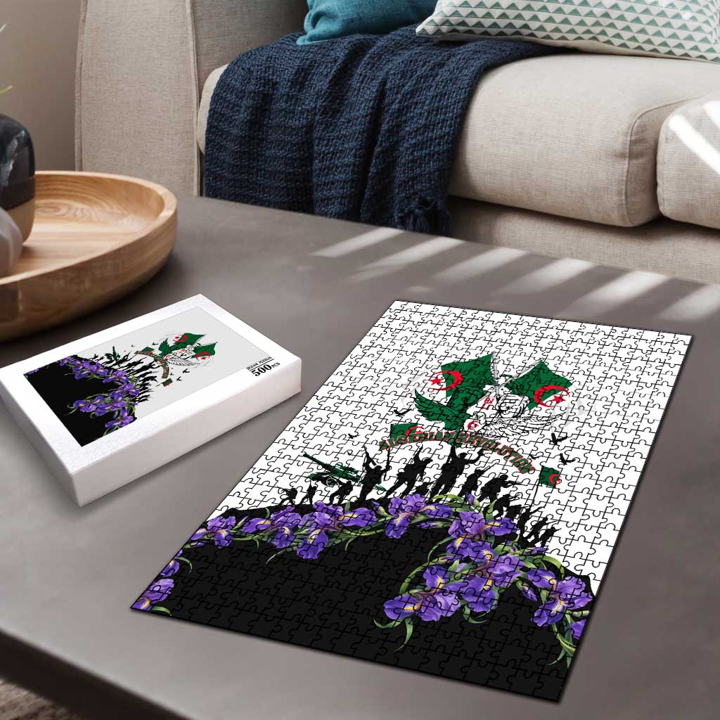Algeria Revolution Day Puzzle Algerian Flag Patriot - Glorious Martyrs