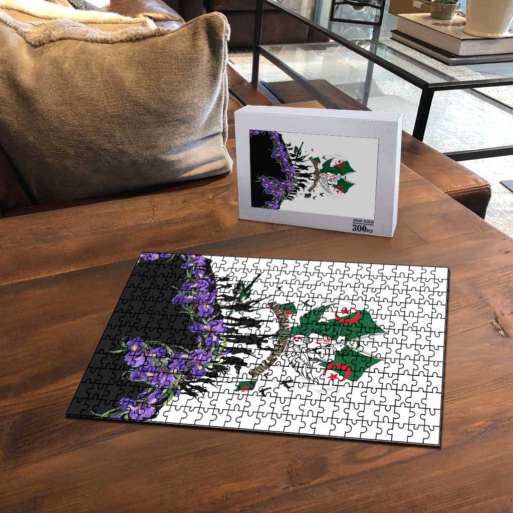 Algeria Revolution Day Puzzle Algerian Flag Patriot - Glorious Martyrs