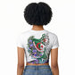 Algeria Revolution Day Raglan Cropped T shirt Algerian Flag Patriot - Glorious Martyrs