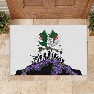 Algeria Revolution Day Rubber Doormat Algerian Flag Patriot - Glorious Martyrs