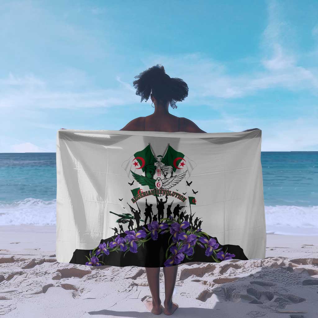 Algeria Revolution Day Sarong Algerian Flag Patriot - Glorious Martyrs