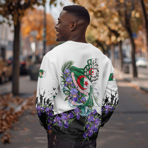 Algeria Revolution Day Sweatshirt Algerian Flag Patriot - Glorious Martyrs