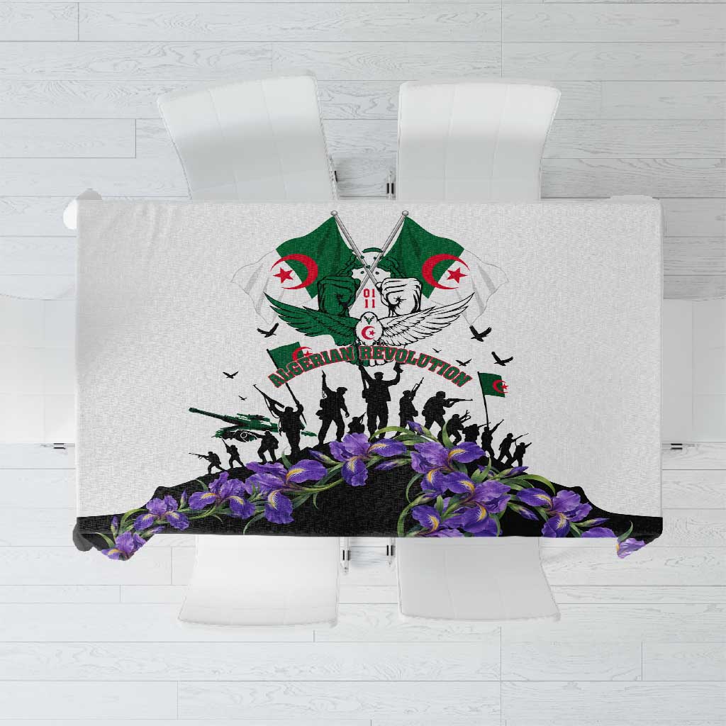Algeria Revolution Day Tablecloth Algerian Flag Patriot - Glorious Martyrs