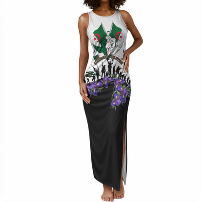 Algeria Revolution Day Tank Maxi Dress Algerian Flag Patriot - Glorious Martyrs