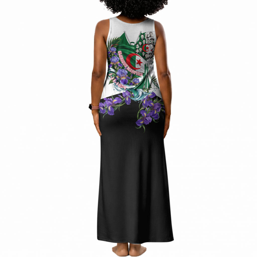 Algeria Revolution Day Tank Maxi Dress Algerian Flag Patriot - Glorious Martyrs
