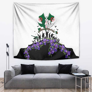 Algeria Revolution Day Tapestry Algerian Flag Patriot - Glorious Martyrs