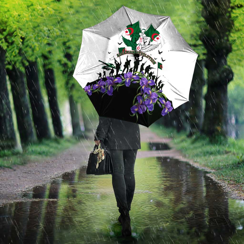 Algeria Revolution Day Umbrella Algerian Flag Patriot - Glorious Martyrs