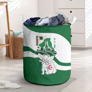 Algeria Revolution Day Laundry Basket Algerian Freedom Patriot - One Million And A Half Martyrs