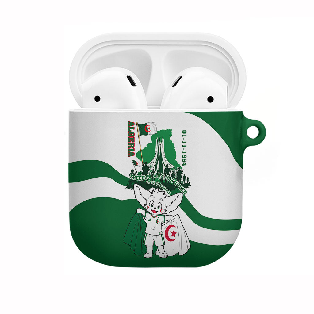 Algeria Revolution Day AirPods Case Algerian Freedom Patriot - One Million And A Half Martyrs