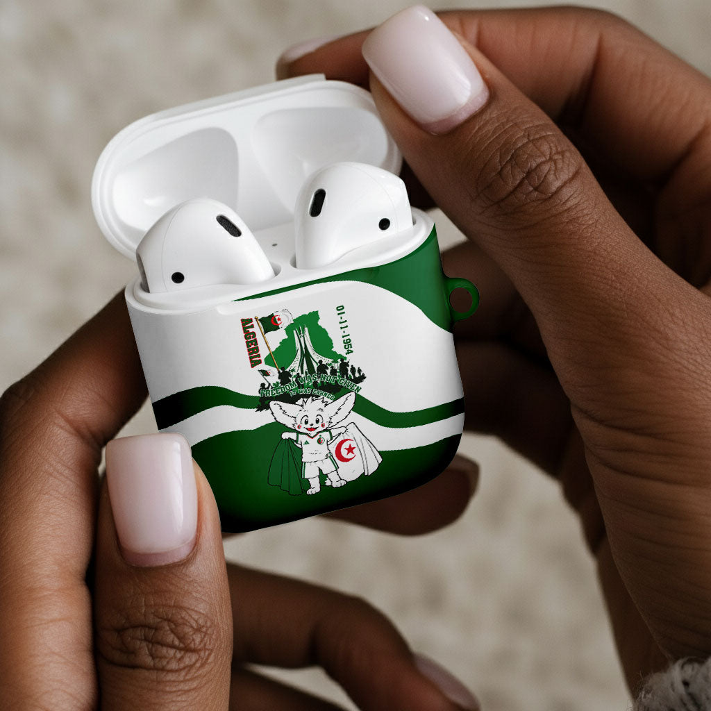 Algeria Revolution Day AirPods Case Algerian Freedom Patriot - One Million And A Half Martyrs