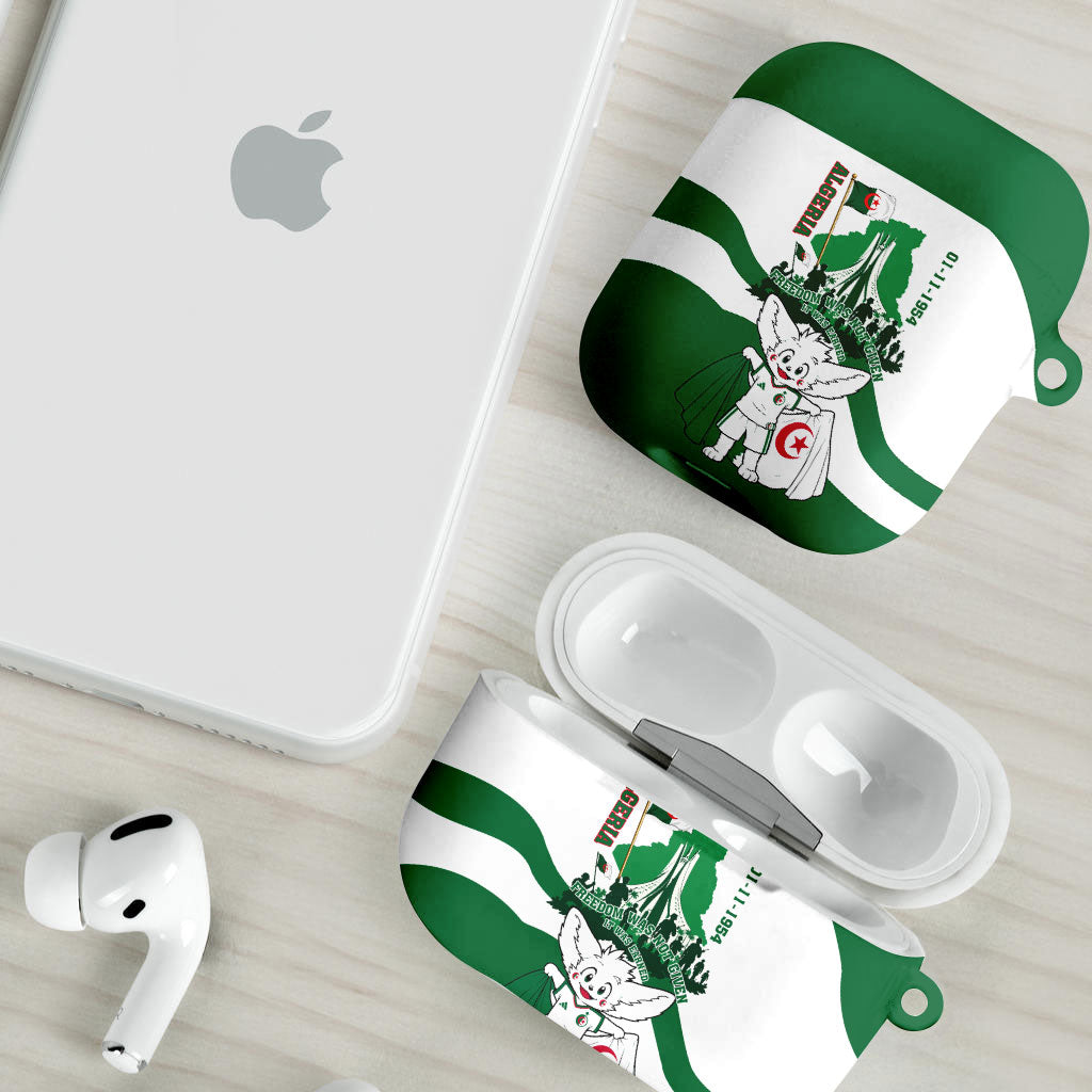 Algeria Revolution Day AirPods Case Algerian Freedom Patriot - One Million And A Half Martyrs