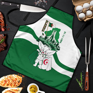Algeria Revolution Day Apron Algerian Freedom Patriot - One Million And A Half Martyrs